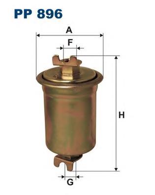 Filtr paliwa Mitsubishi MB504752 cena, od 6,86 USD