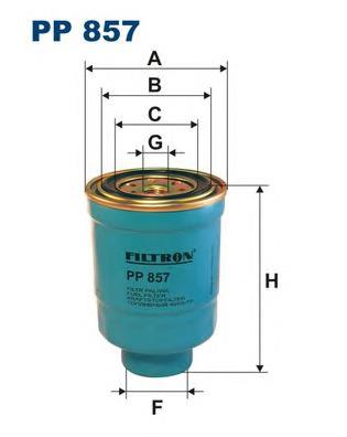 PP857 Filtron Filtr paliwa