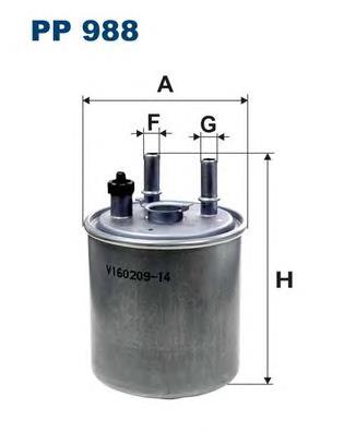 PP988 Filtron Filtr paliwa