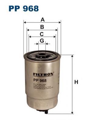 PP968 Filtron filtr paliwa