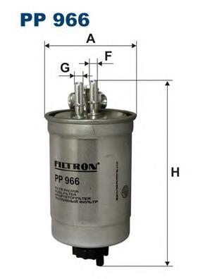 PP966 Filtron Filtr paliwa