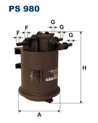 PS980 Filtron Filtr paliwa