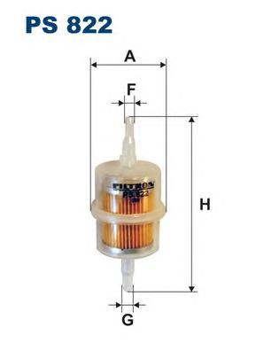Filtr paliwa FE0035 Bremsi