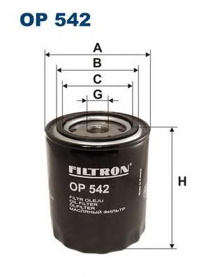 OP542 Filtron Filtr oleju