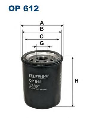 OP612 Filtron Filtr oleju