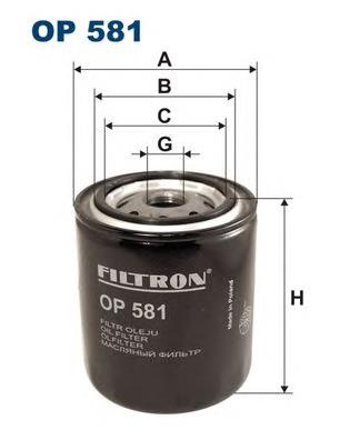 OP581 Filtron Filtr oleju