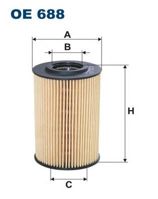 OE688 Filtron filtr oleju