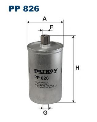 PP826 Filtron Filtr paliwa