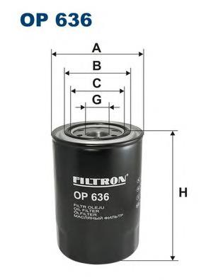 OP636 Filtron Filtr oleju