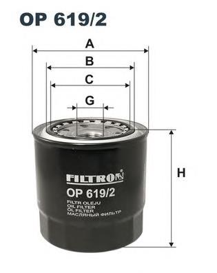 OP6192 Filtron Filtr oleju