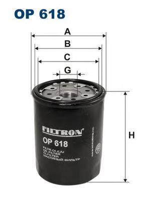 OP618 Filtron Filtr oleju