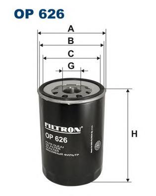 OP626 Filtron Filtr oleju