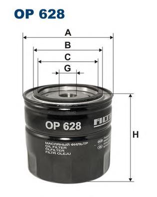 OP628 Filtron Filtr oleju