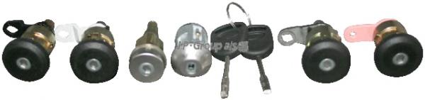Do koszyka 95VBB22050FG Ford Zestaw wkładek zamków