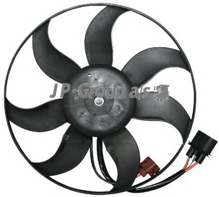 Wentylator elektryczny układu chłodzenia, kompletny (silnik+wirnik) lewy VAG 1KM959455B cena, od 58,35 USD