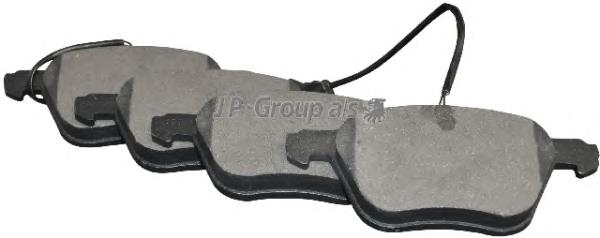 1163604310 JP Group Klocki hamulcowe przednie tarczowe
