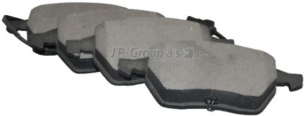 1163602510 JP Group Klocki hamulcowe przednie tarczowe