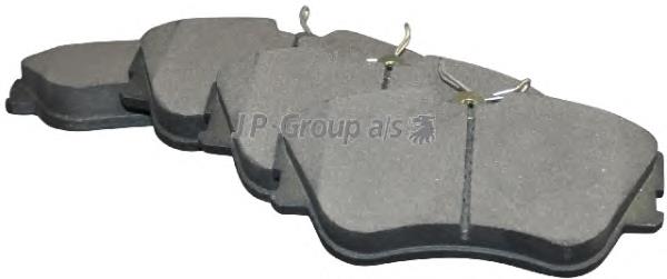 1163603410 JP Group Klocki hamulcowe przednie tarczowe