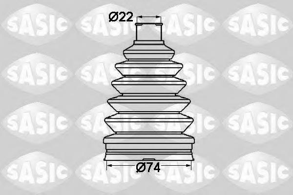 3293G4 Peugeot/Citroen osłona przegubu homokinetycznego półosi przedniej zewnętrzna