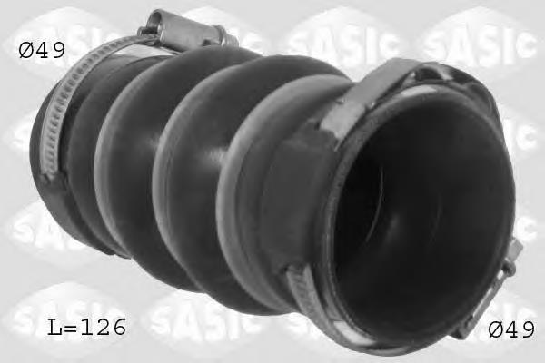 9801280580 Peugeot/Citroen Przewód (króciec) intercoolera