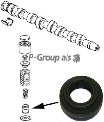 Do koszyka 0007553637 Fiat/Alfa/Lancia Uszczelniacz zaworu dolotowego/wylotowego