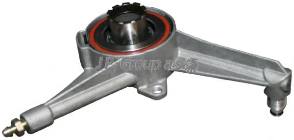 Cylinder roboczy sprzęgła (wysprzęglik) w komplecie z łożyskiem wyciskowym VAG 02F141671A