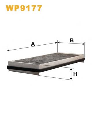 Filtr kabiny 8200037999 Renault (RVI)