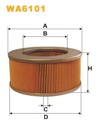 Filtr powietrza WIX WA6101 cena, od 12,97 USD