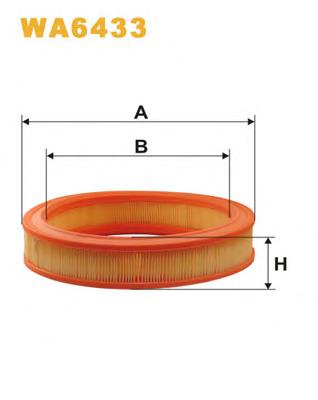 Filtr powietrza WIX WA6433 cena, od 7,54 USD