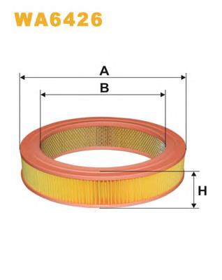 Filtr powietrza WIX WA6426 cena, od 9,80 USD
