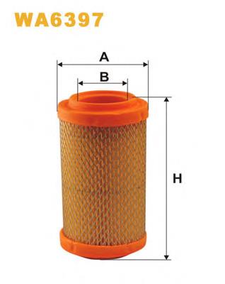 Filtr powietrza WIX WA6397 cena, od 9,83 USD