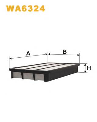Filtr powietrza WIX WA6324 cena, od 10,68 USD