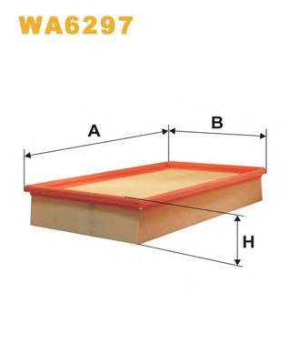 Filtr powietrza WIX WA6297 cena, od 9,52 USD