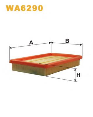 Filtr powietrza WIX WA6290 cena, od 5,73 USD