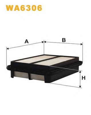 Filtr powietrza WIX WA6306 cena, od 7,06 USD