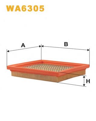 Filtr powietrza WIX WA6305 cena, od 7,24 USD