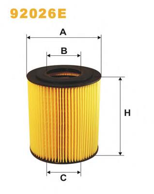 92026E WIX Filtr oleju