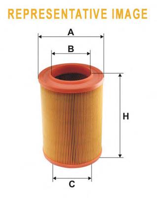 WA9578 WIX filtr powietrza