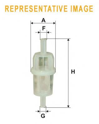 Filtr paliwa 1G7206 Caterpillar