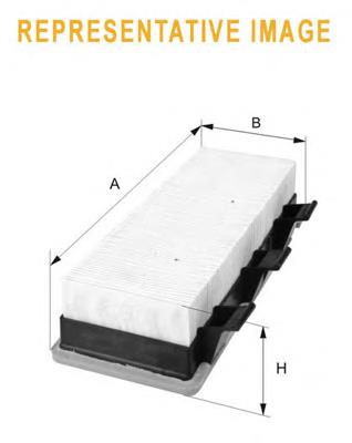 WA6375 WIX filtr powietrza