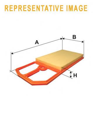 WA6695 WIX filtr powietrza