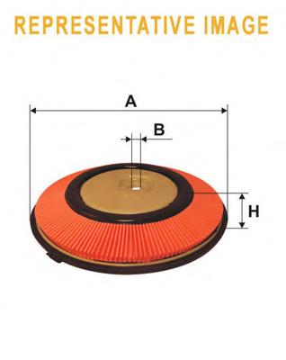 WA6302 WIX filtr powietrza