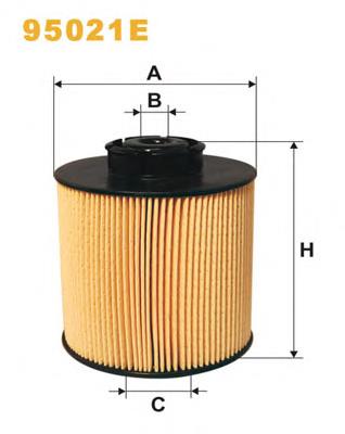 95021E WIX Filtr paliwa