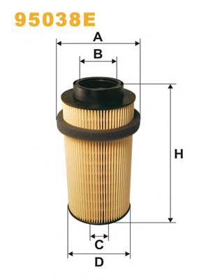 Filtr paliwa 1529649 DAF