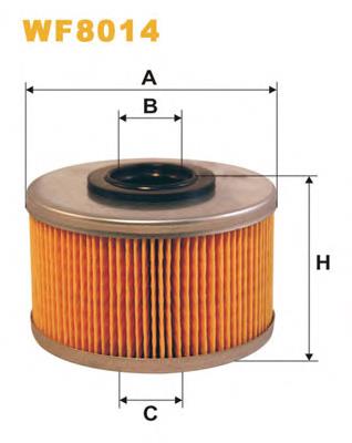 Filtr paliwa WIX WF8014 cena, od 7,15 USD