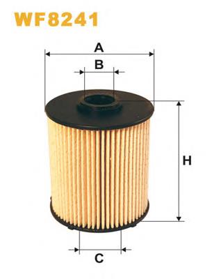 Filtr paliwa WIX WF8241 cena, od 9,42 USD