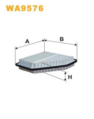 Filtr powietrza WIX WA9576 cena, od 8,80 USD