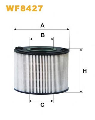 Filtr paliwa VAG 7L6127434B cena, od 14,88 USD