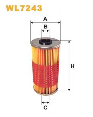 Filtr oleju H8292 Mann-Filter