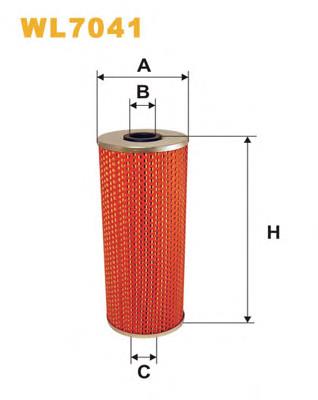 Filtr oleju WIX WL7041 cena, od 12,01 USD